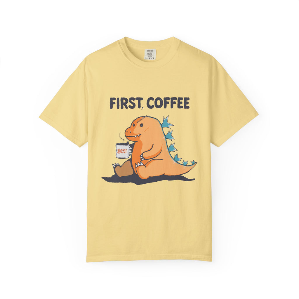 First, Coffee — Coffeezilla T-Shirt
