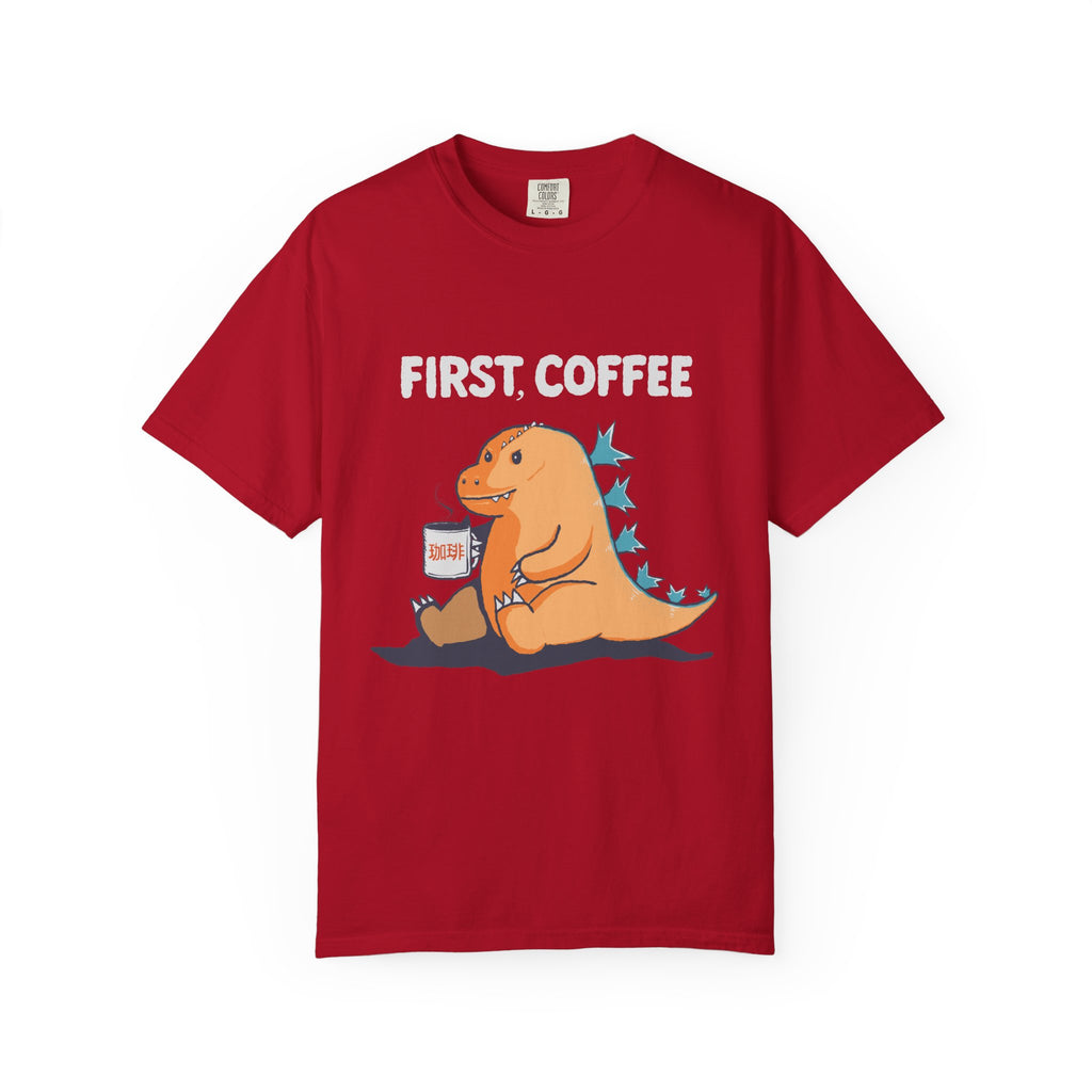 First, Coffee — Coffeezilla T-Shirt