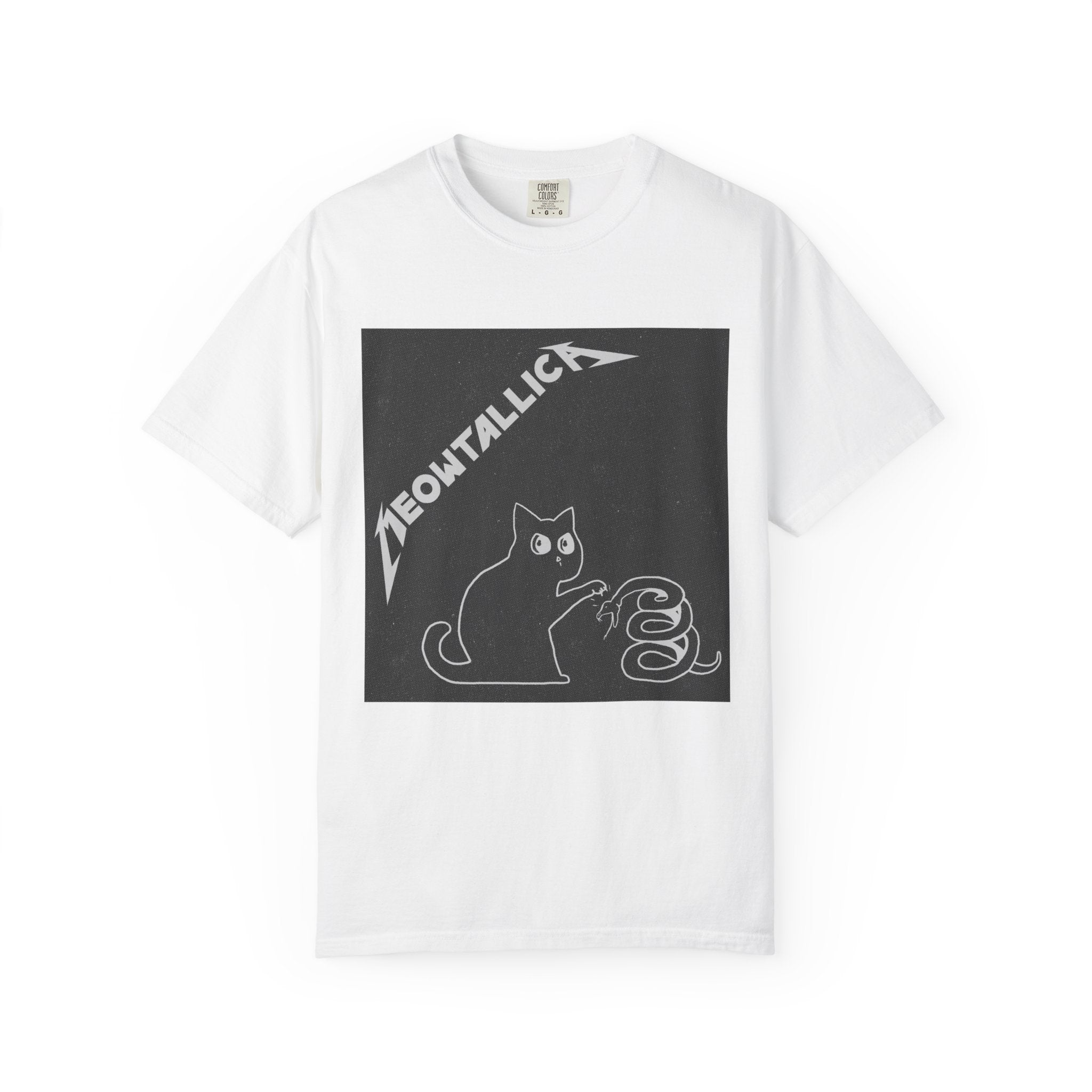 Meowtallica - The Black Paw T-Shirt