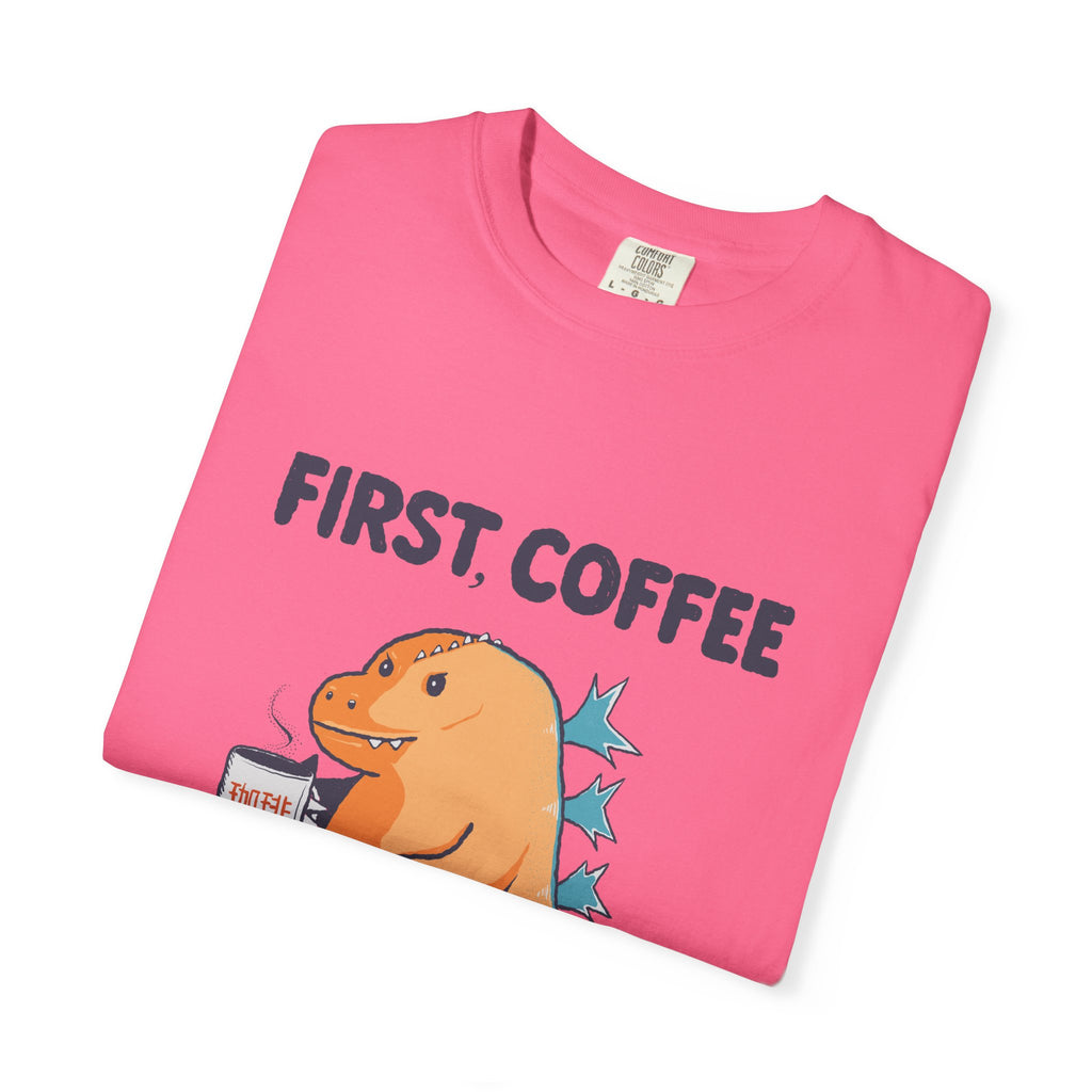 First, Coffee — Coffeezilla T-Shirt