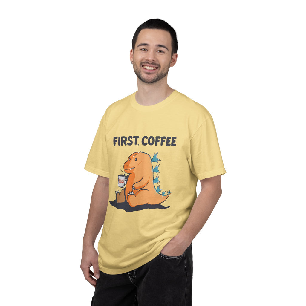 First, Coffee — Coffeezilla T-Shirt