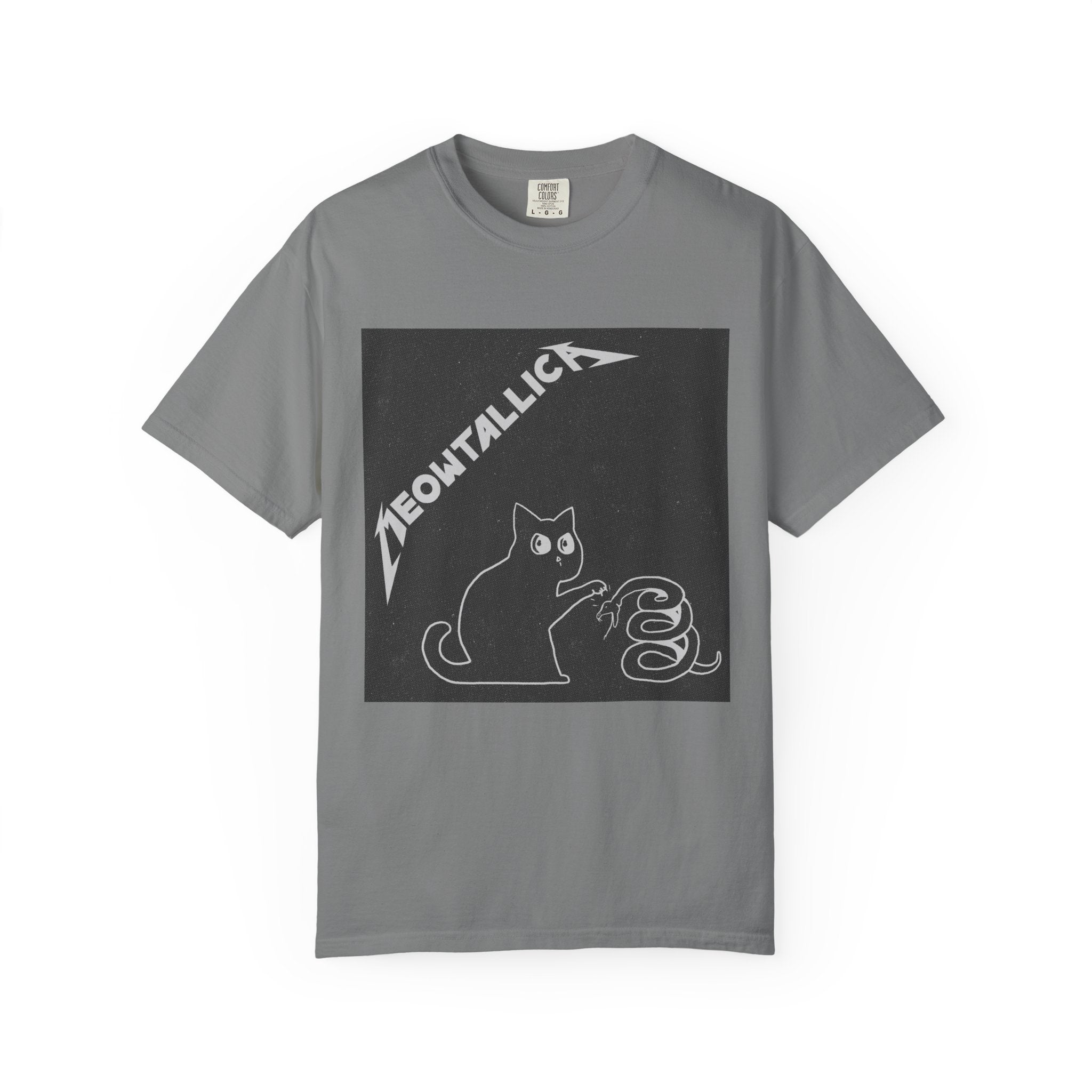 Meowtallica - The Black Paw T-Shirt