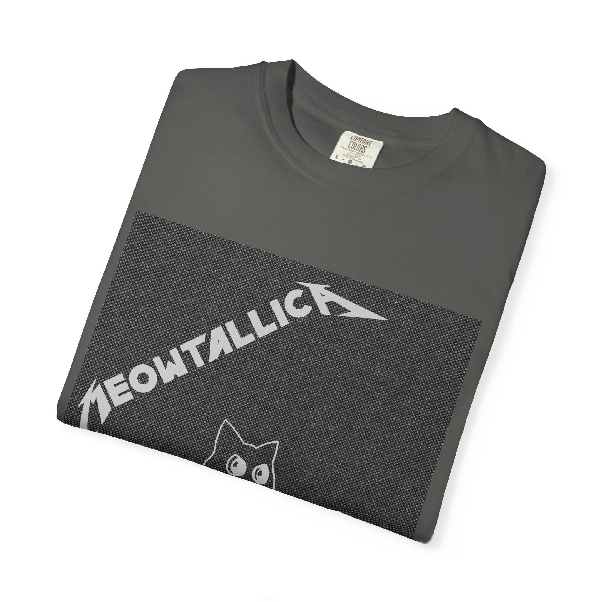 Meowtallica - The Black Paw T-Shirt