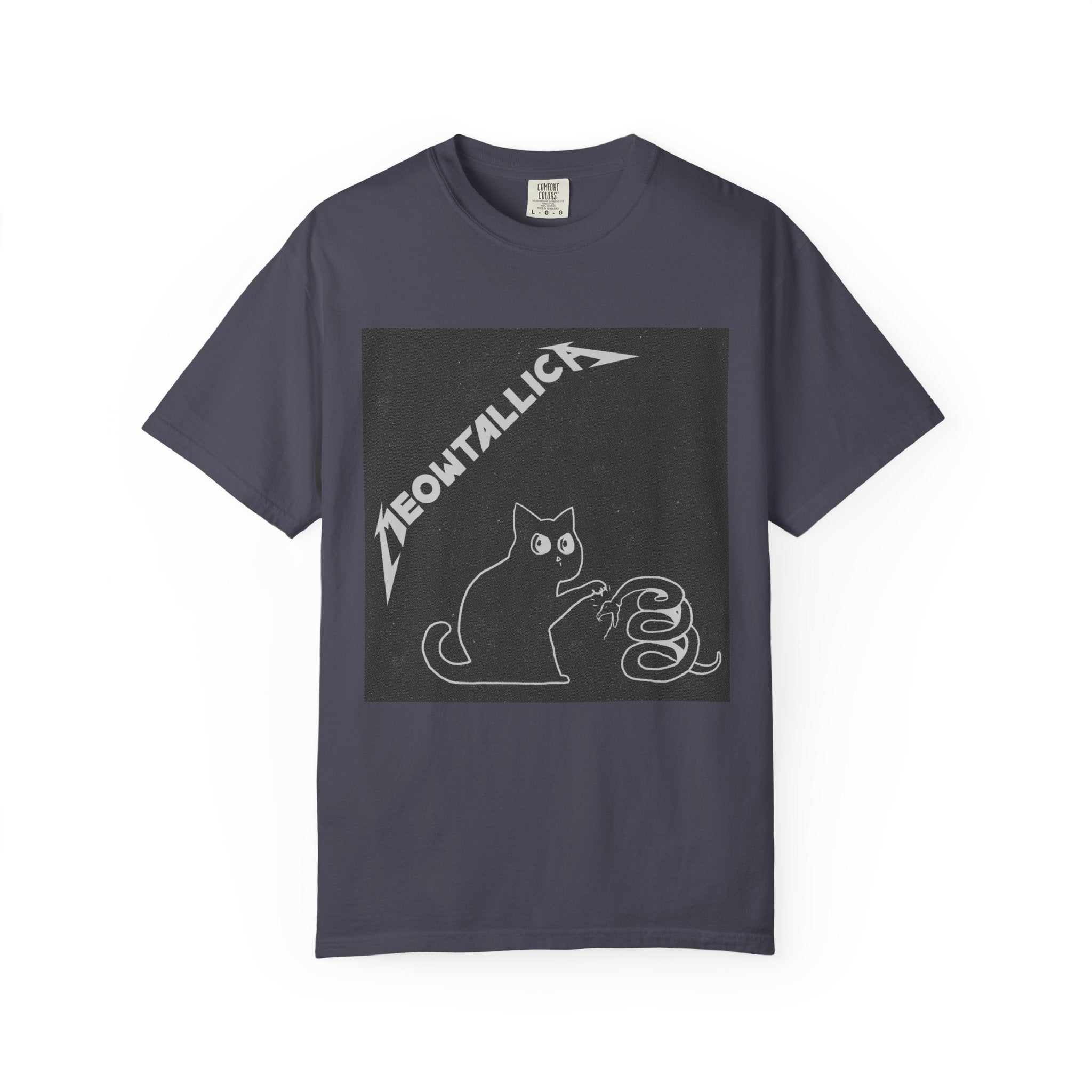 Meowtallica - The Black Paw T-Shirt