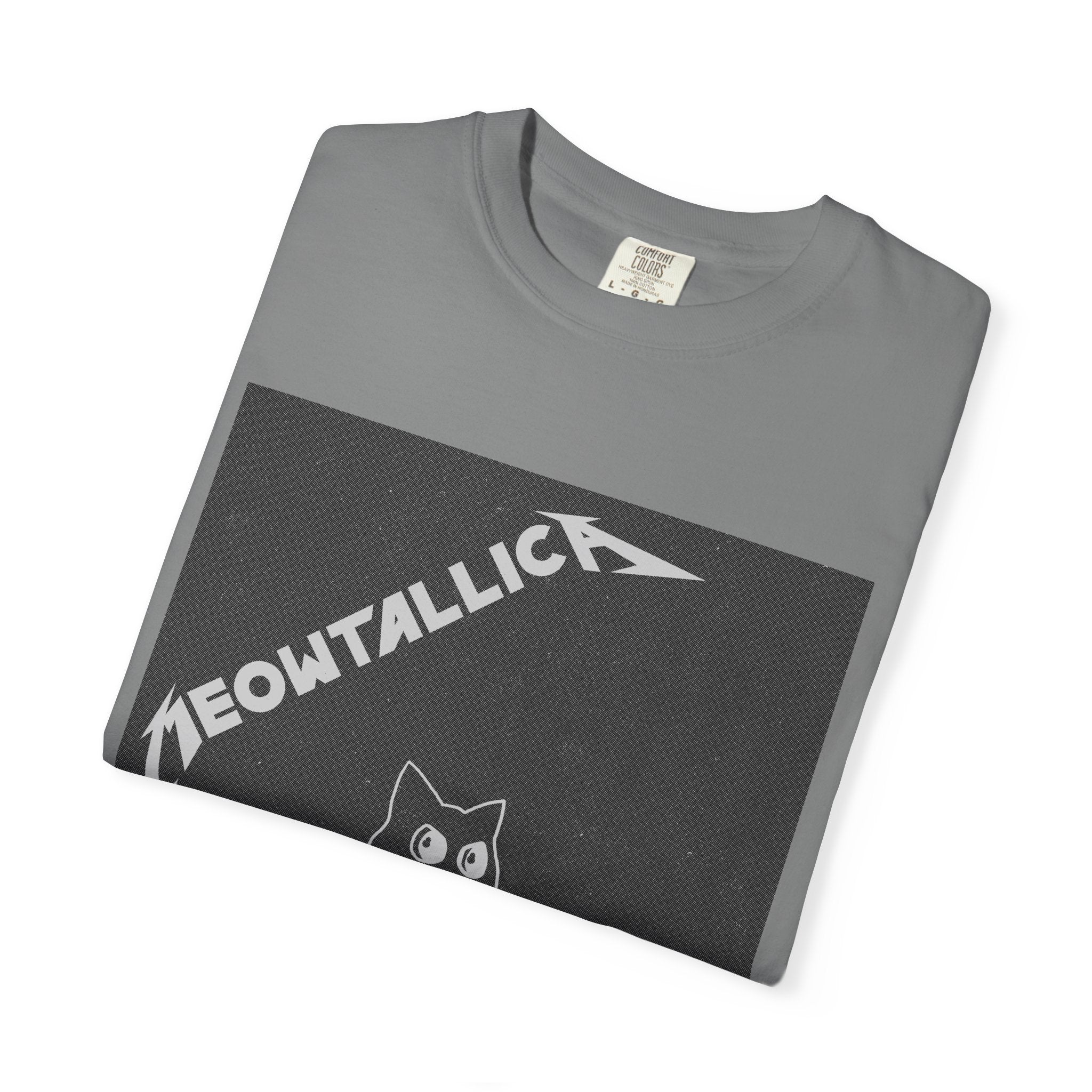 Meowtallica - The Black Paw T-Shirt