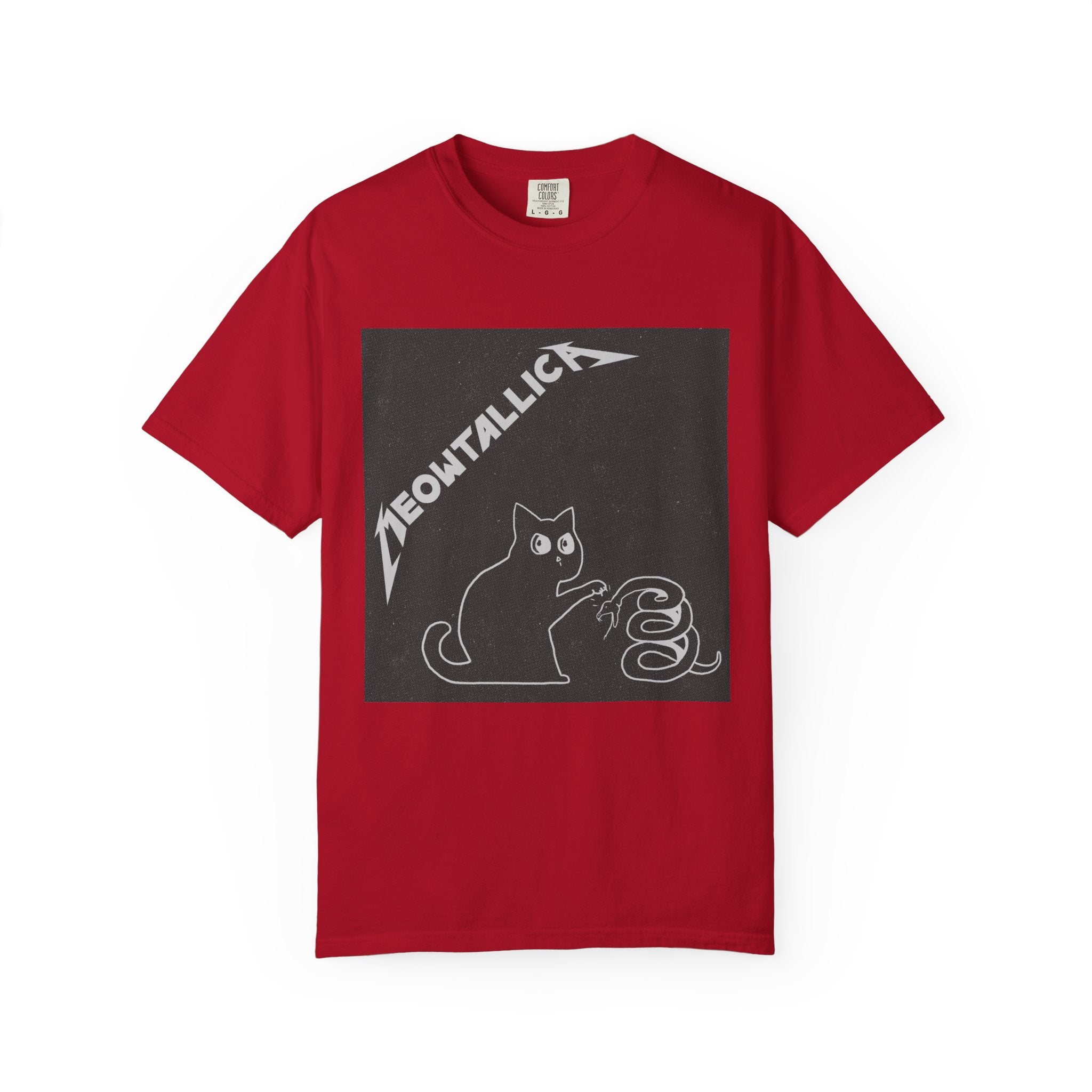 Meowtallica - The Black Paw T-Shirt