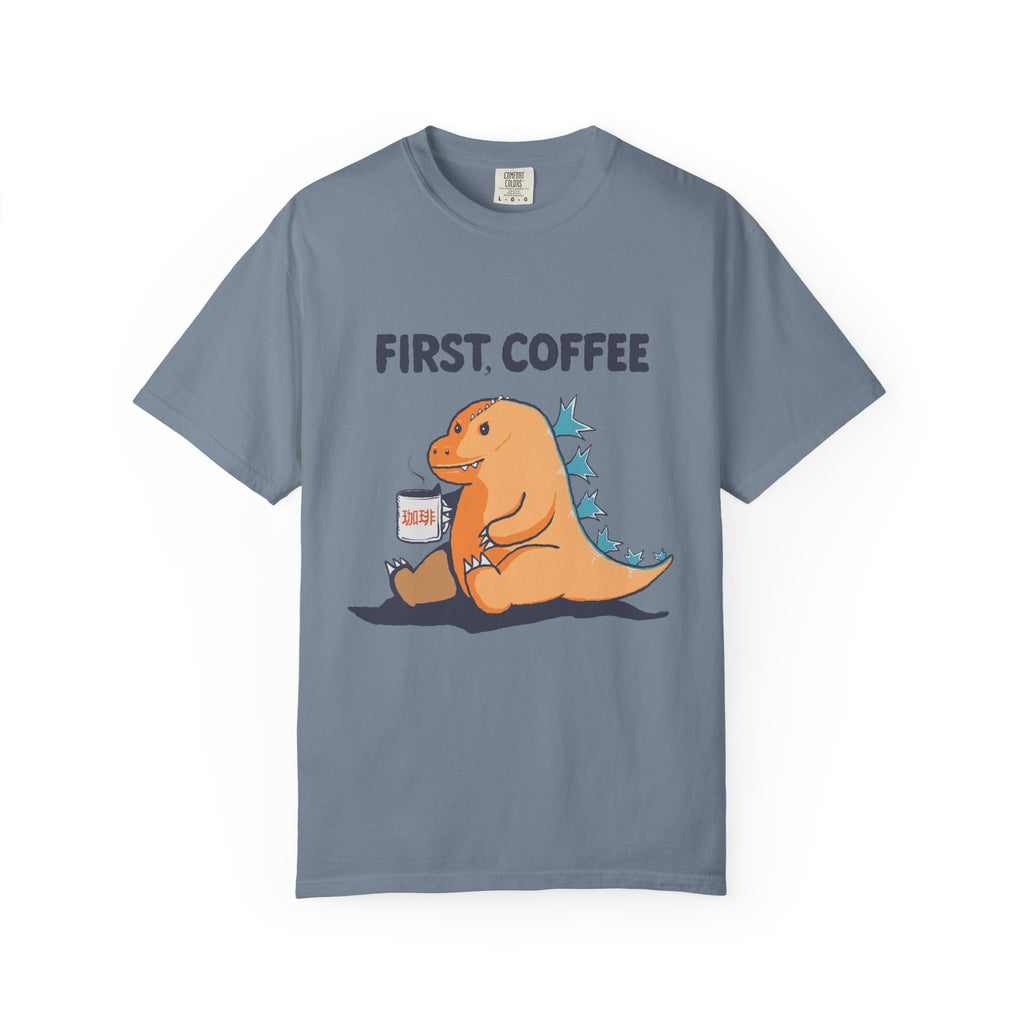 First, Coffee — Coffeezilla T-Shirt