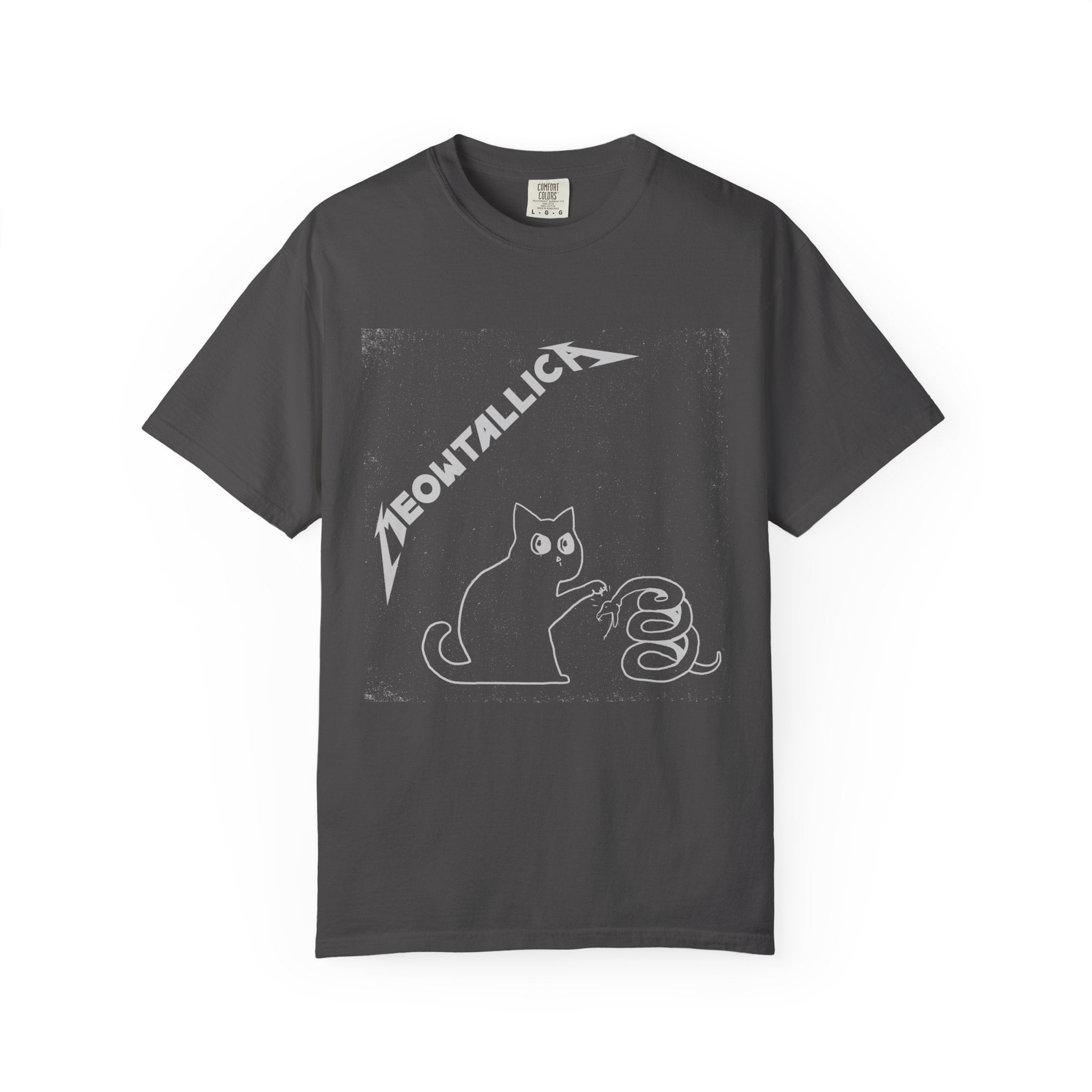 Meowtallica - The Black Paw T-Shirt