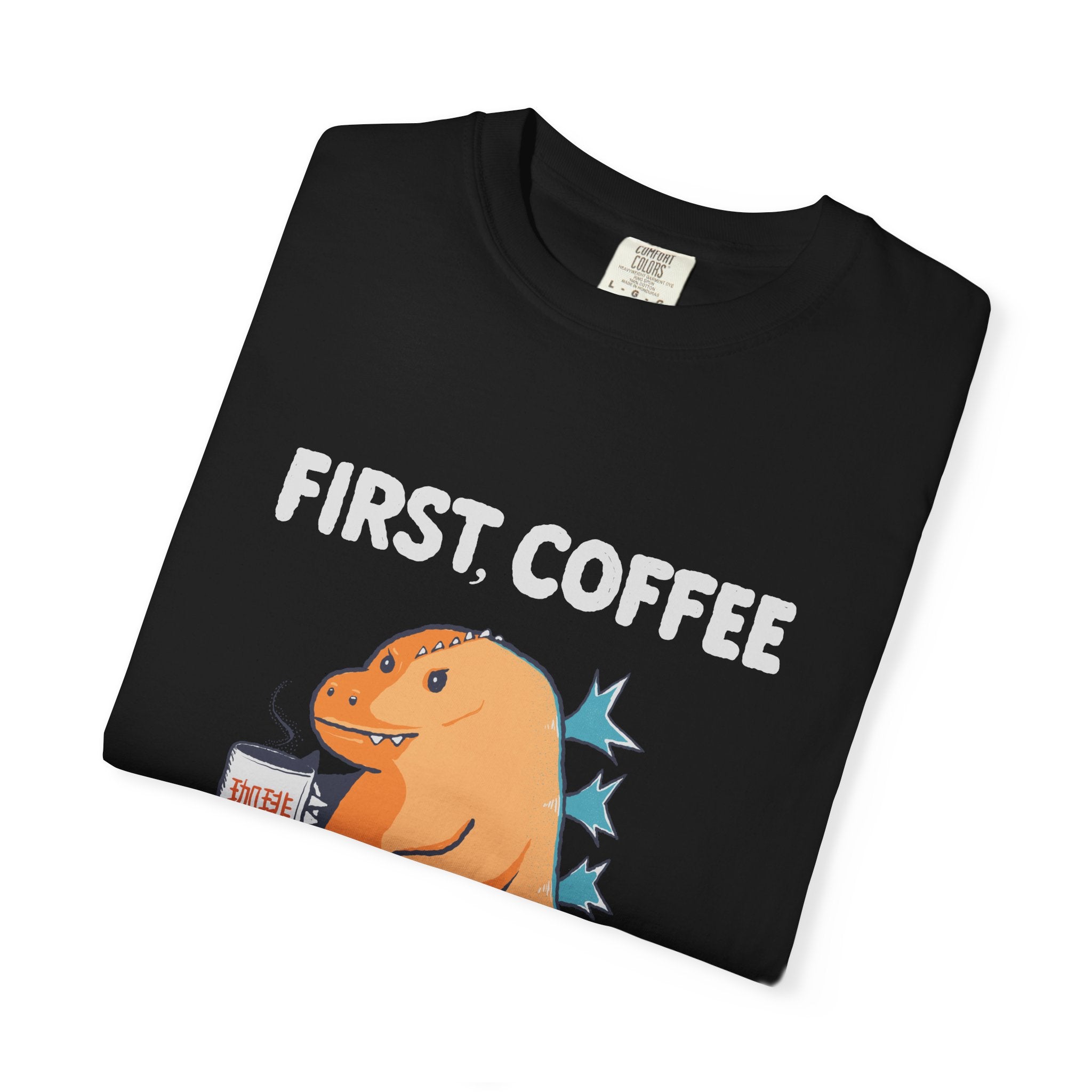 First, Coffee — Coffeezilla T-Shirt