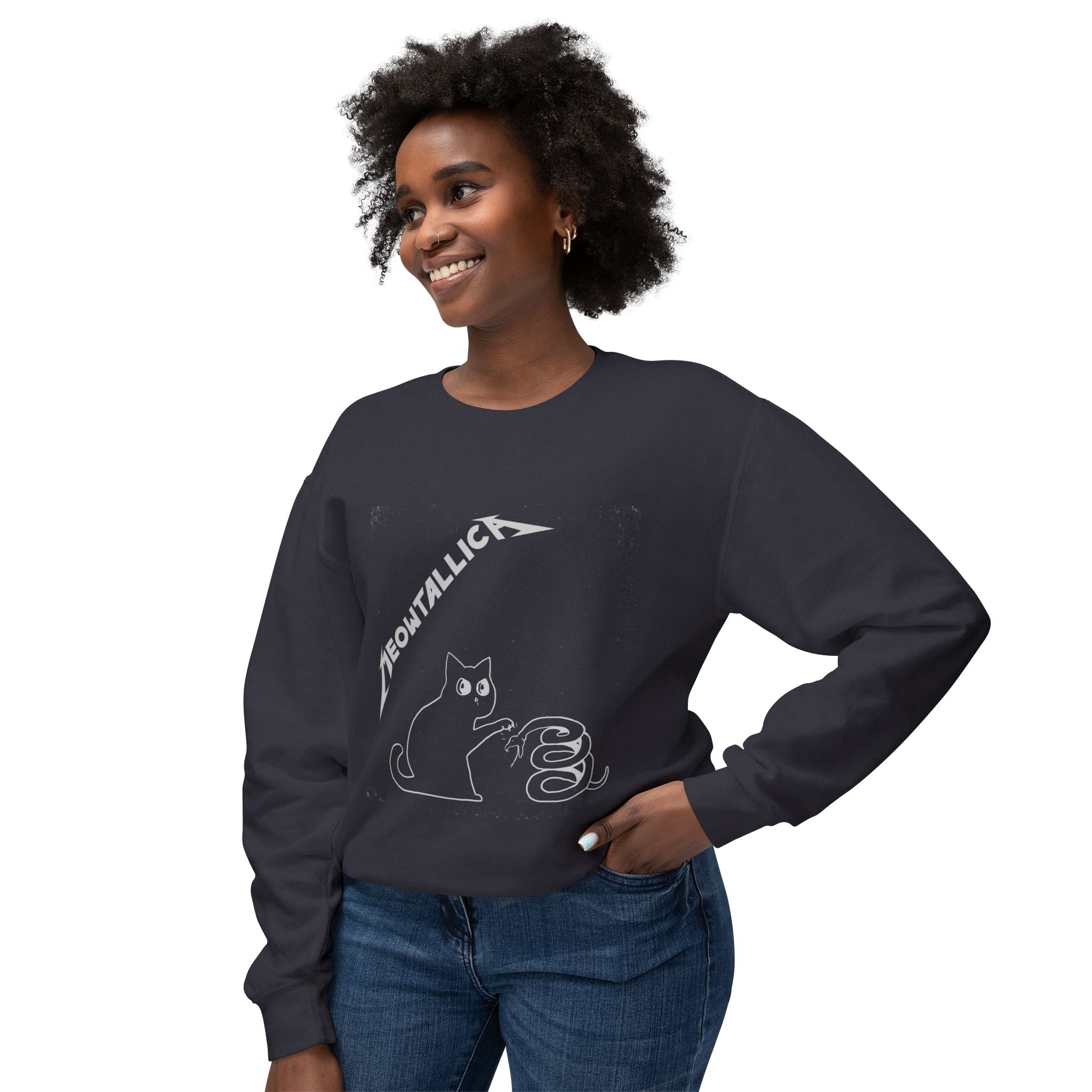 Meowtallica - The Black Paw Sweatshirt
