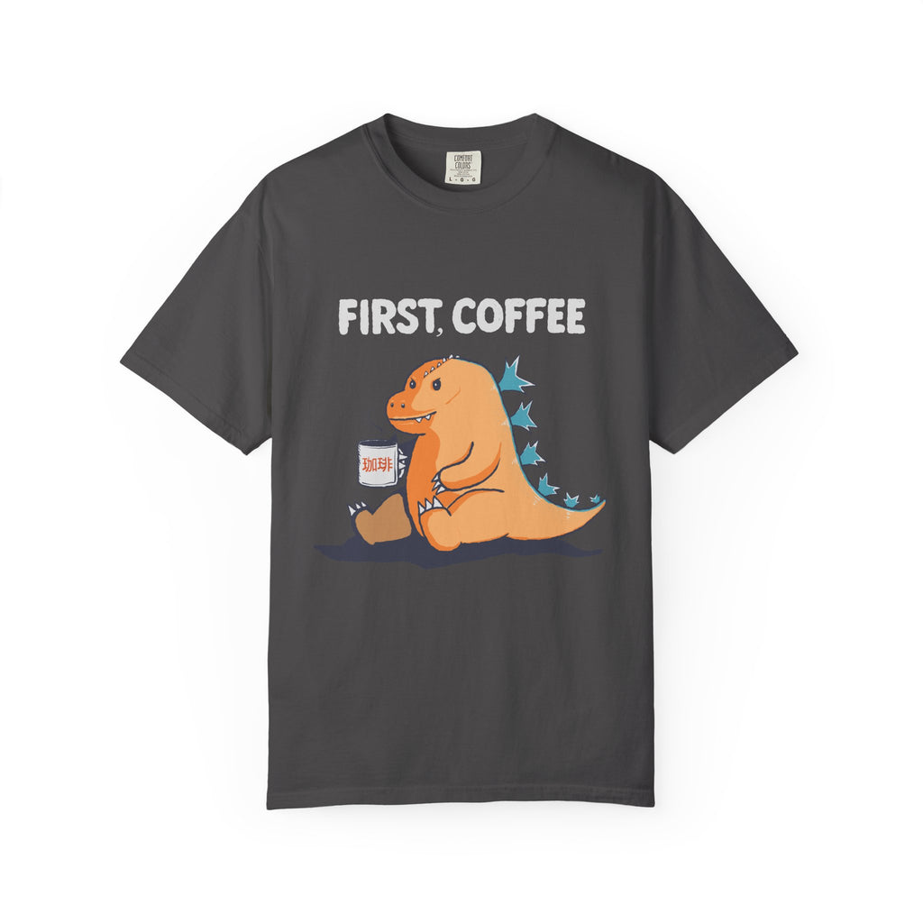 First, Coffee — Coffeezilla T-Shirt