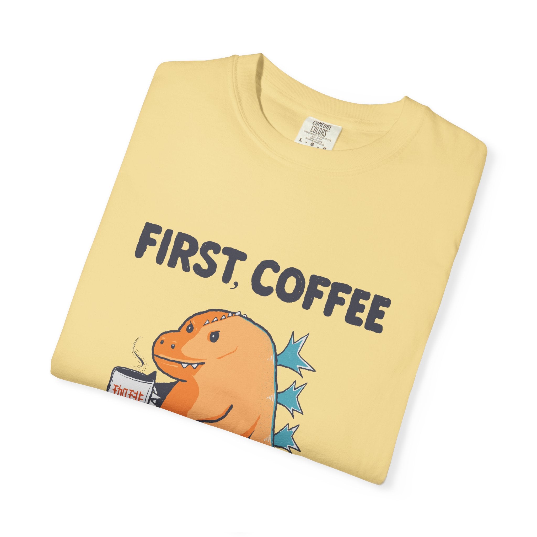First, Coffee — Coffeezilla T-Shirt
