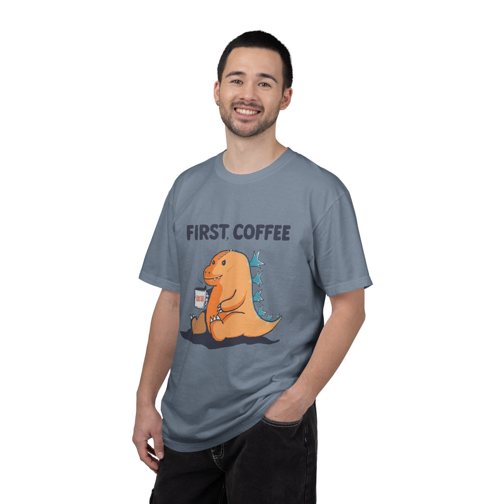 First, Coffee — Coffeezilla T-Shirt
