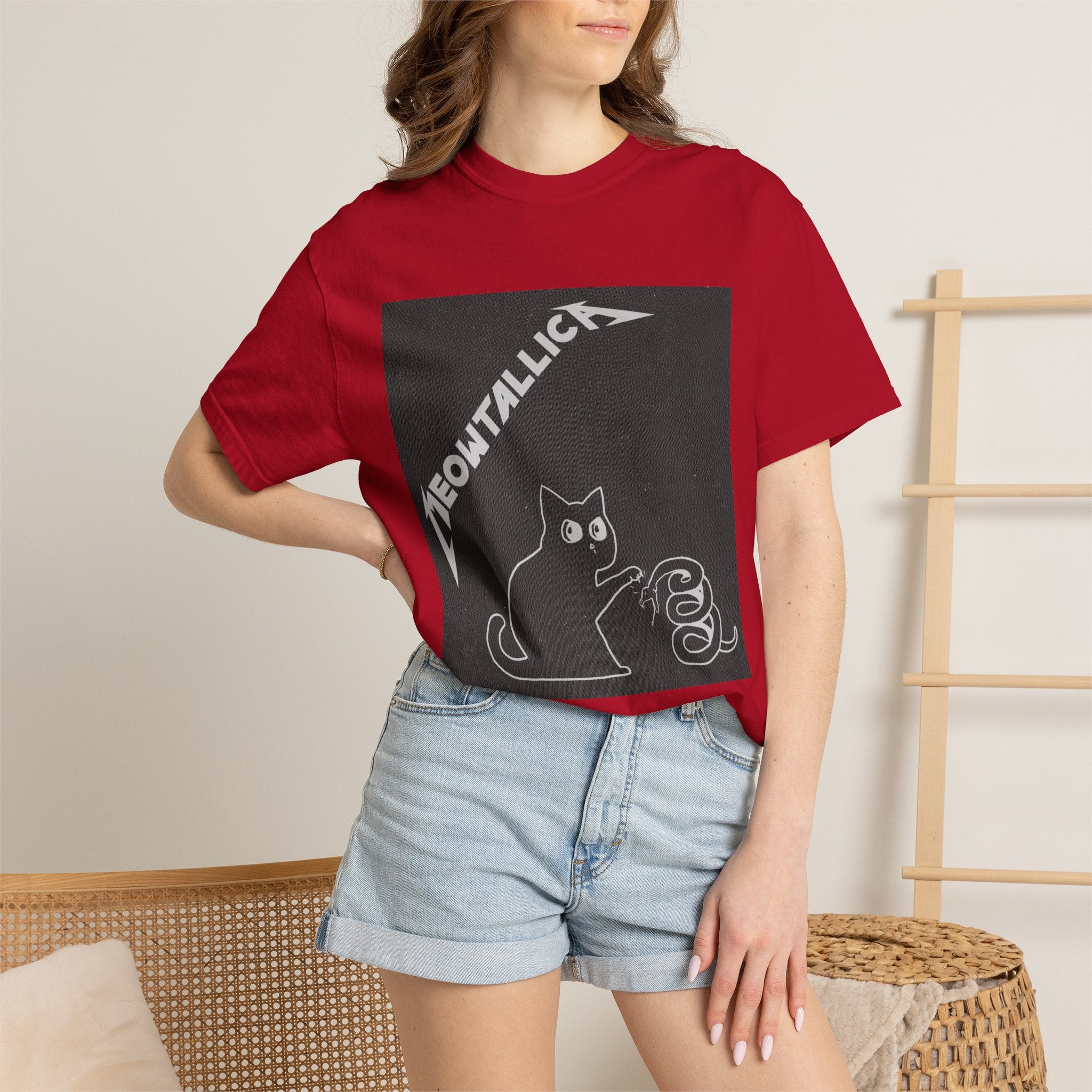 Meowtallica - The Black Paw T-Shirt