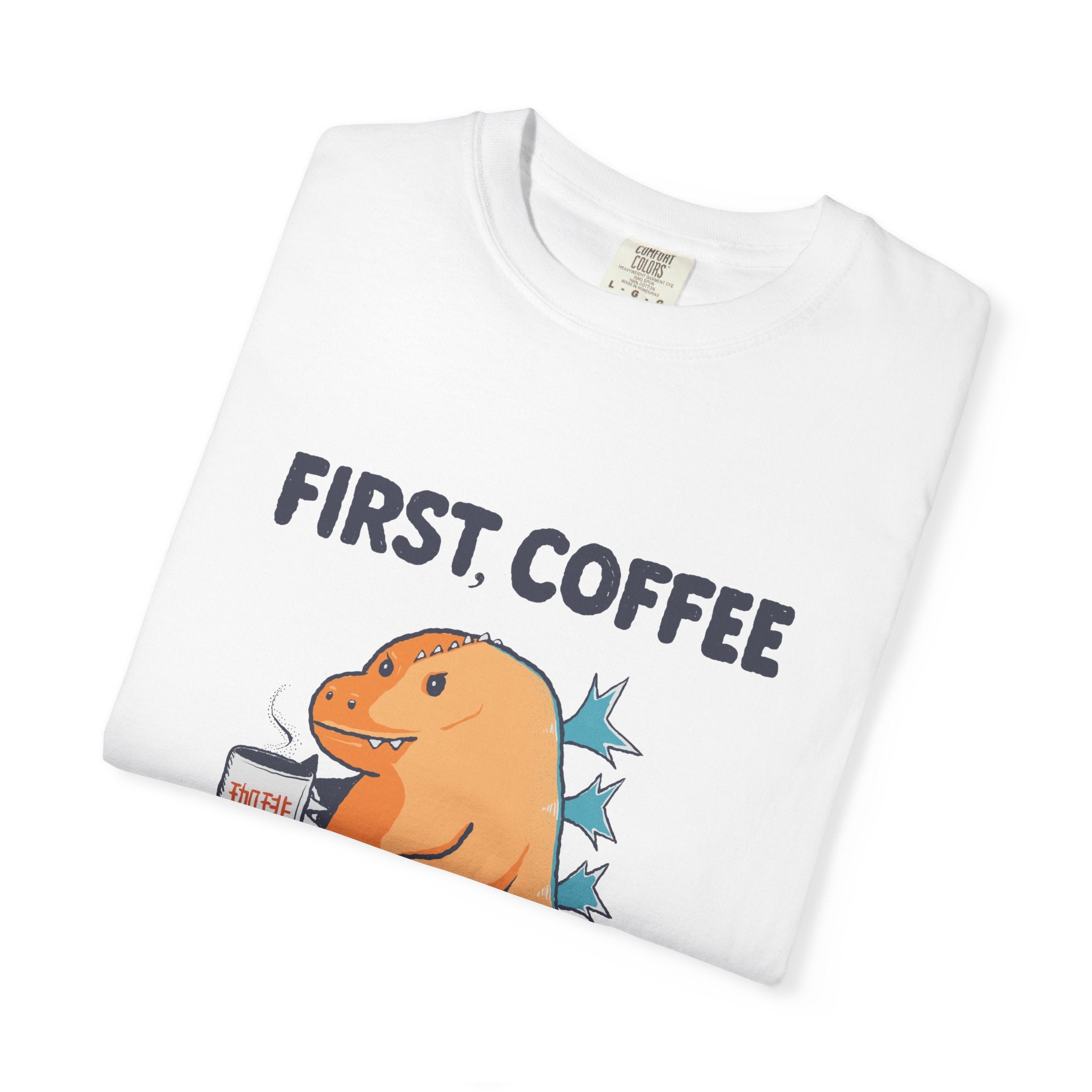 First, Coffee — Coffeezilla T-Shirt