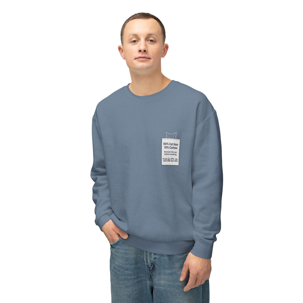 90% Cat Hair 10% Cotton - Remove The Cat Before Washing Sweatshirt