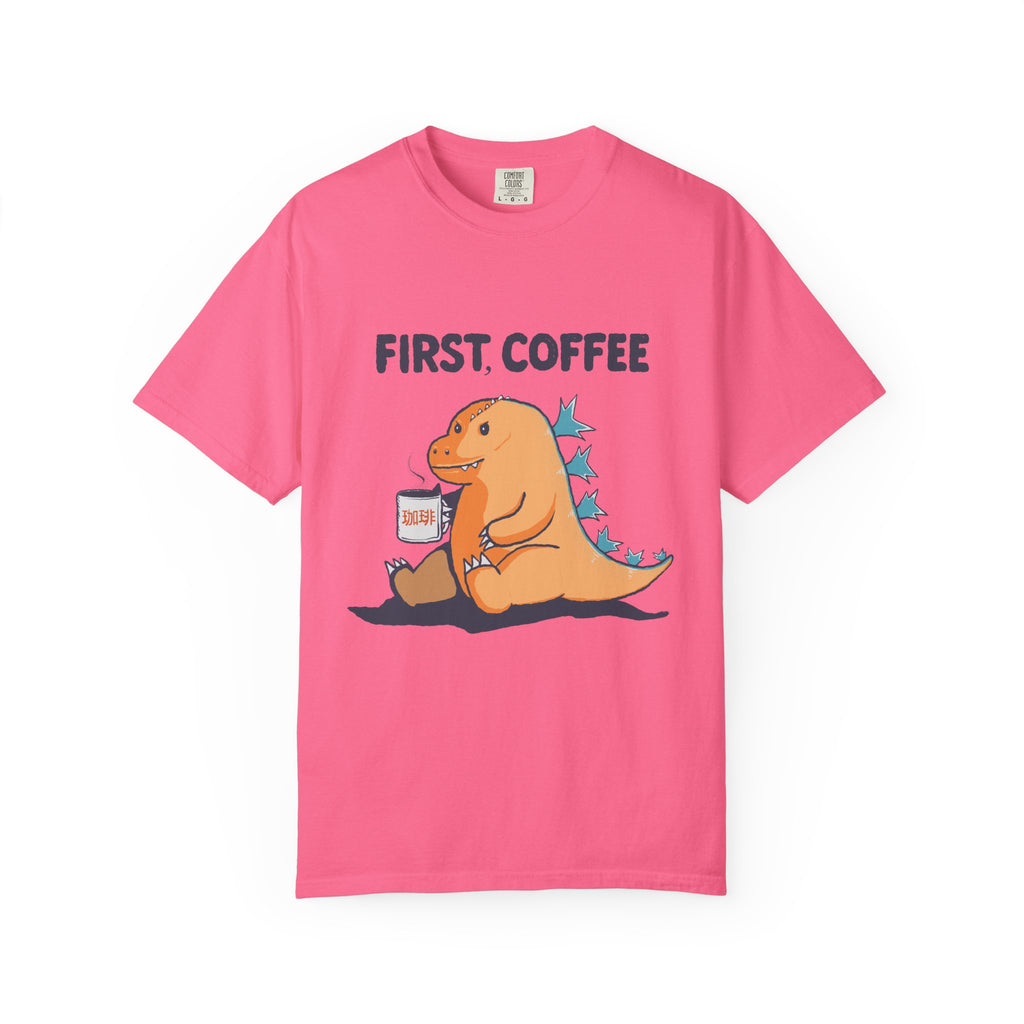 First, Coffee — Coffeezilla T-Shirt