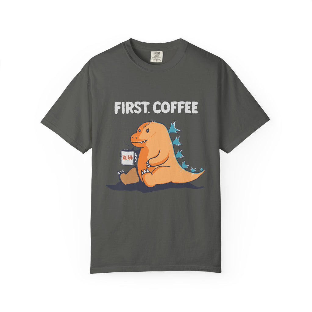 First, Coffee — Coffeezilla T-Shirt