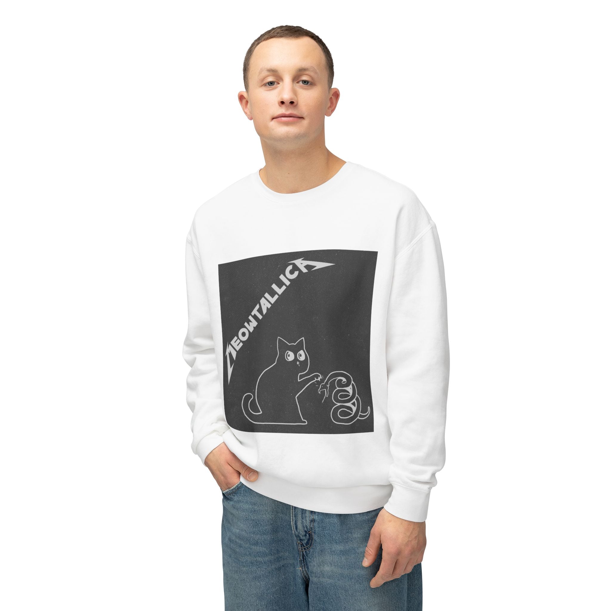 Meowtallica - The Black Paw Sweatshirt