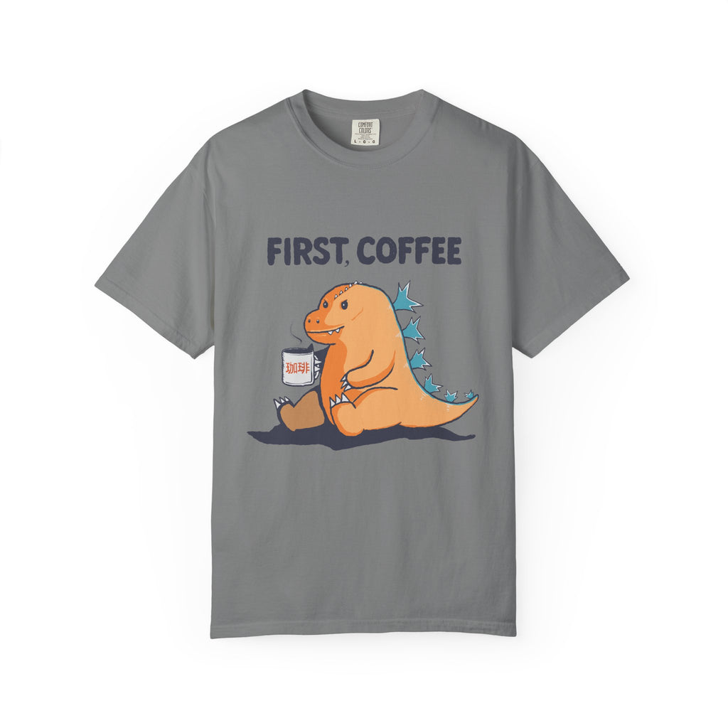 First, Coffee — Coffeezilla T-Shirt