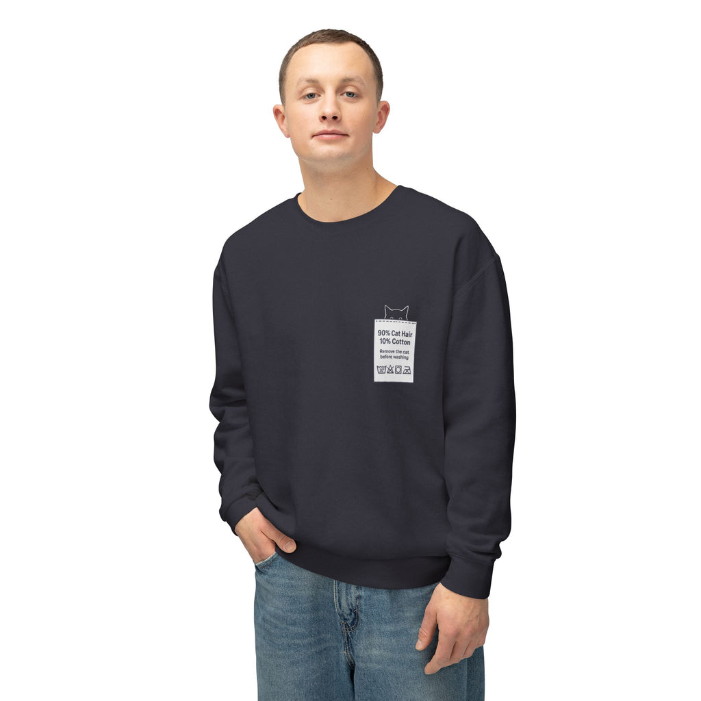 90% Cat Hair 10% Cotton - Remove The Cat Before Washing Sweatshirt