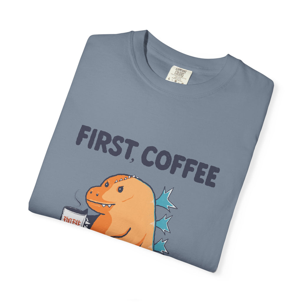 First, Coffee — Coffeezilla T-Shirt