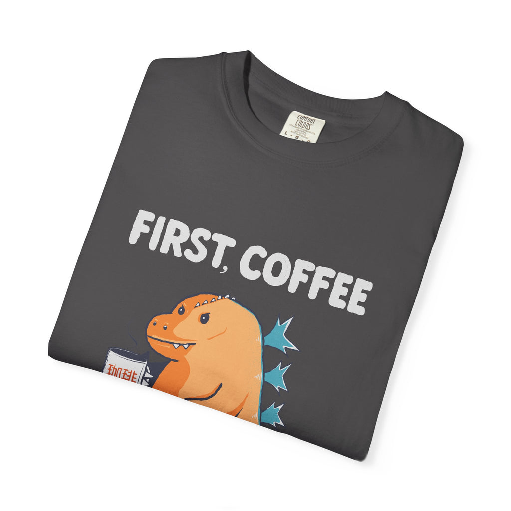 First, Coffee — Coffeezilla T-Shirt