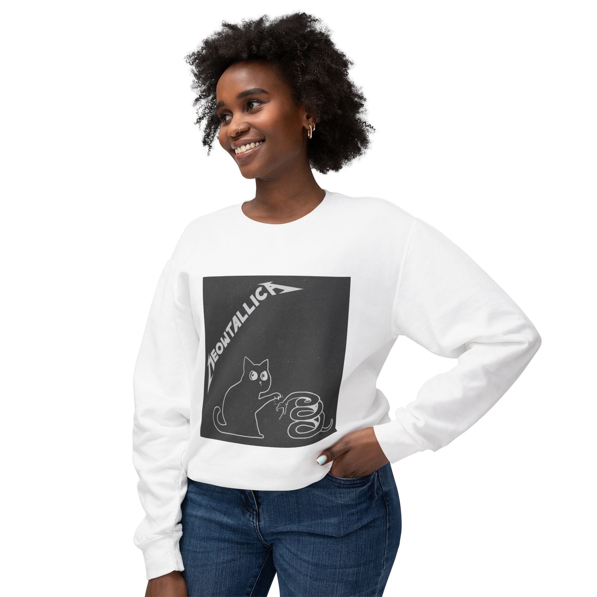 Meowtallica - The Black Paw Sweatshirt