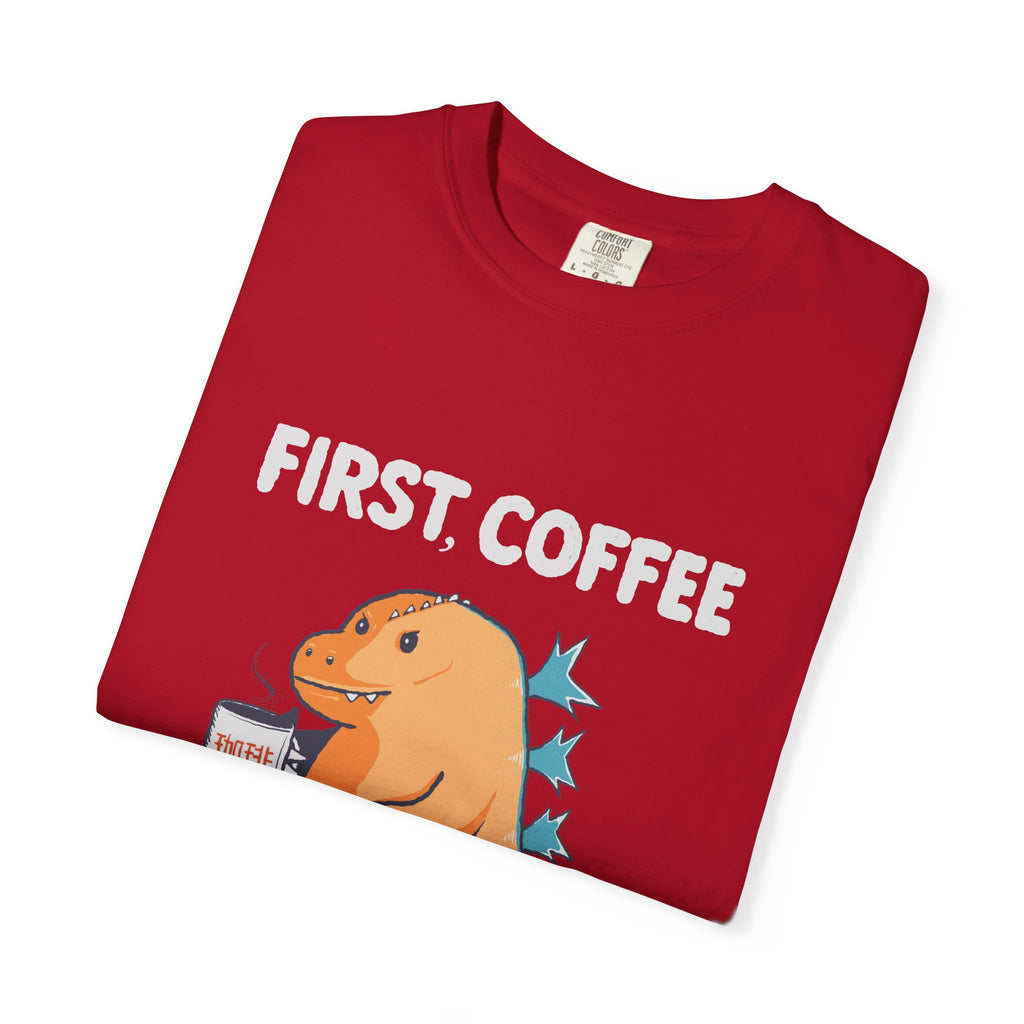 First, Coffee — Coffeezilla T-Shirt